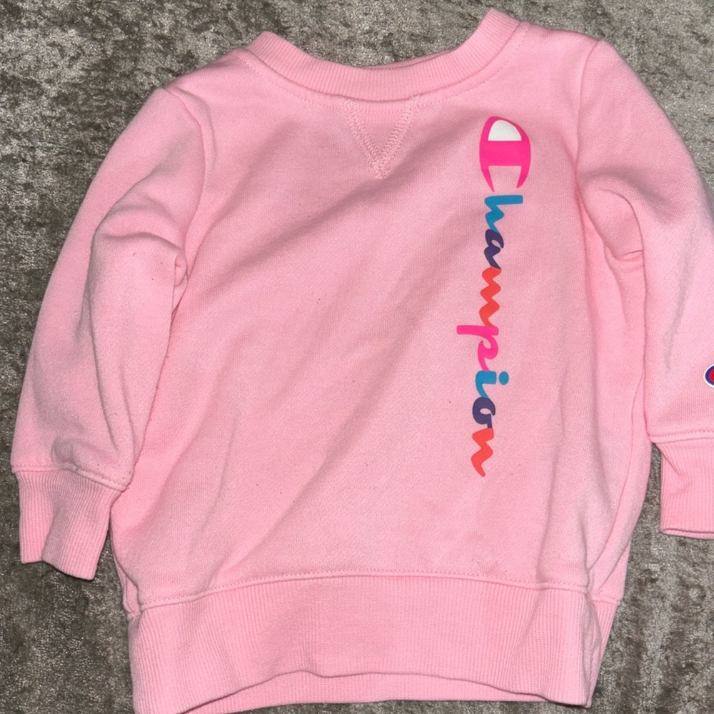 Little Girls Champion two piece outfit